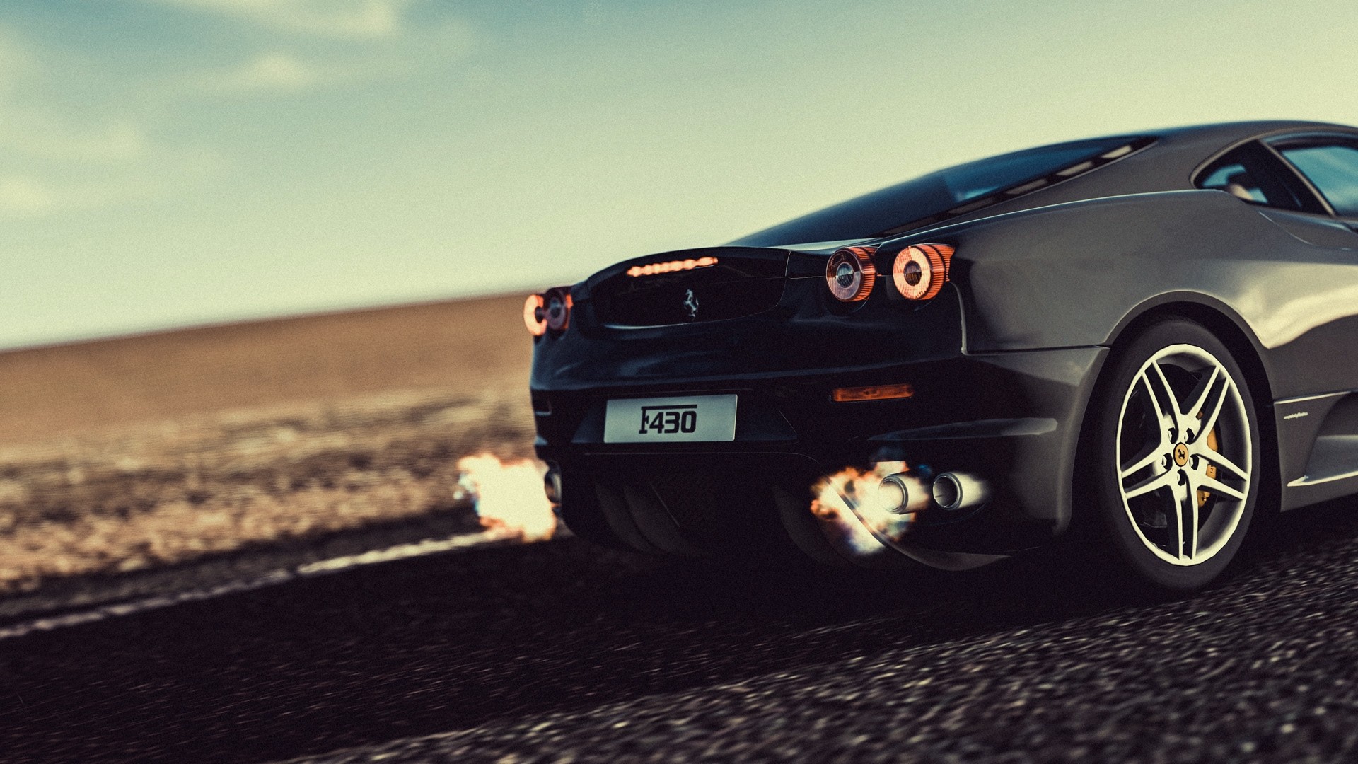 Ferrari F430 Nos desktop PC and Mac wallpaper