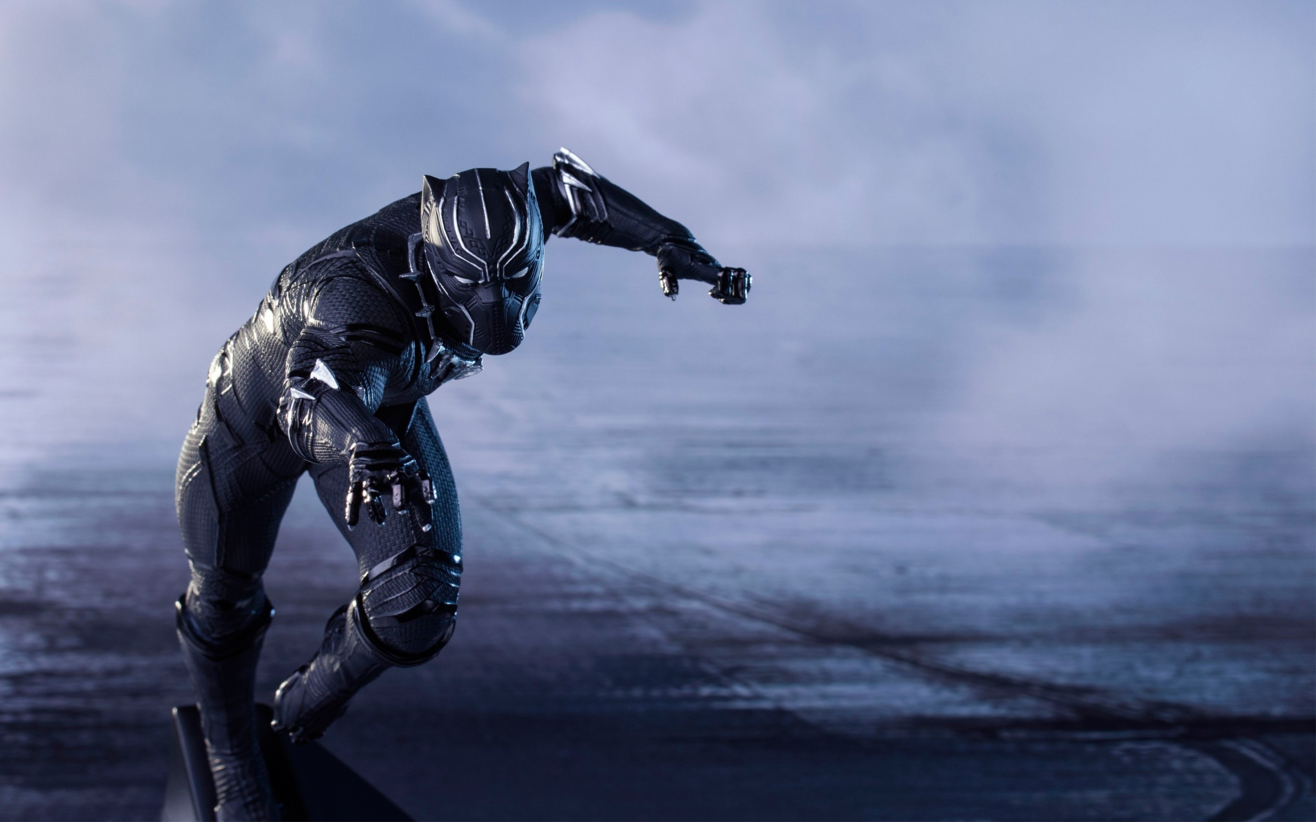 Download 2560x1600 Black Panther, Captain America Civil War Wallpaper for MacBook Pro 13 inch