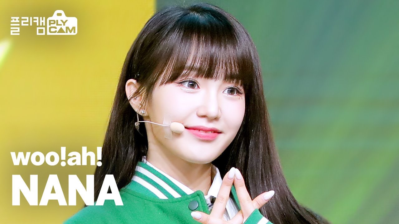 플리캠 4K 가로 Woo!ah! NANA 'Catch The Stars(별 따러 가자)' (우아! 나나 직캠) L Simply K Pop CON TOUR Ep.502