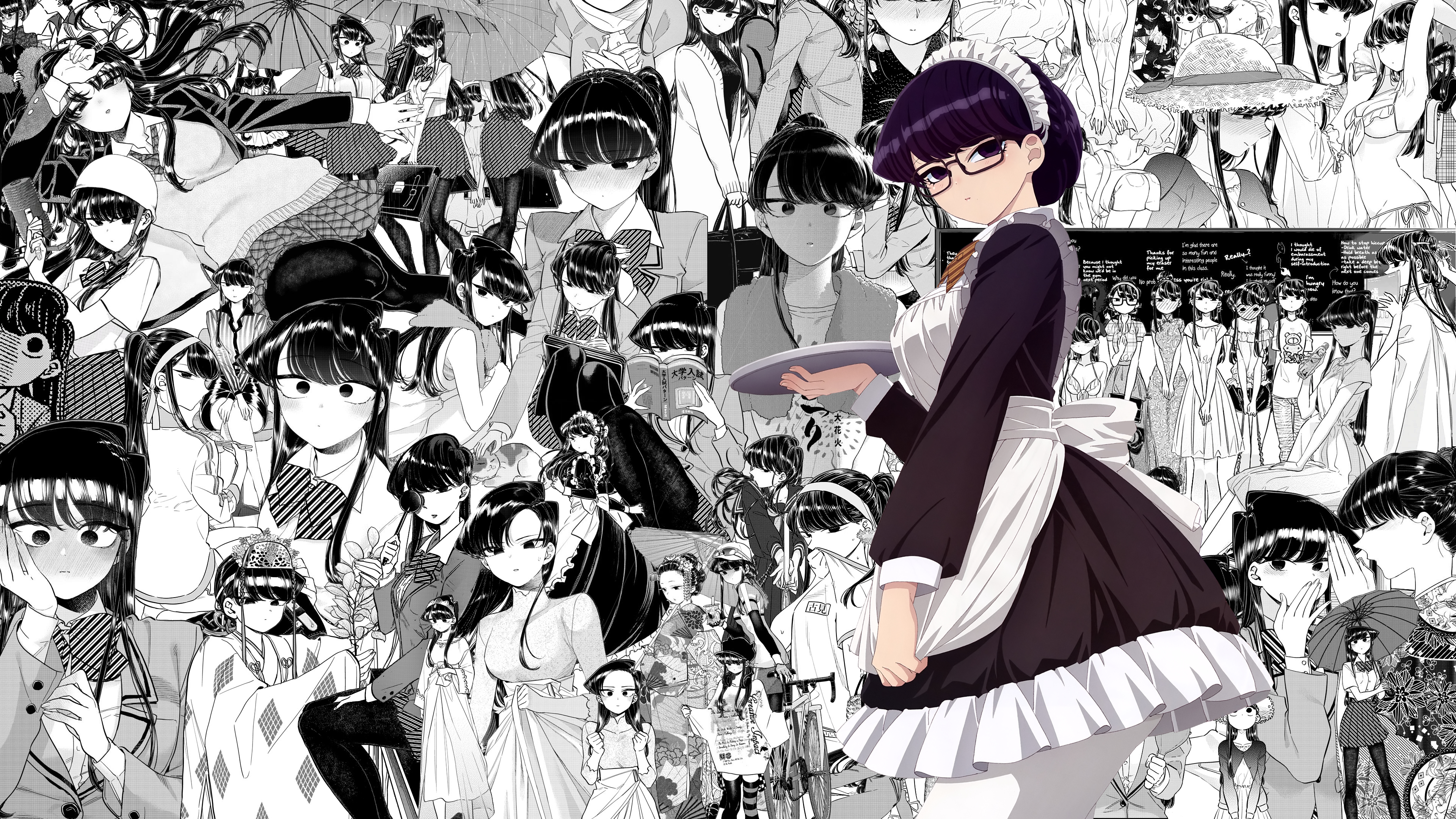 Komi San Desktop Wallpaper (4K), R Komi_san