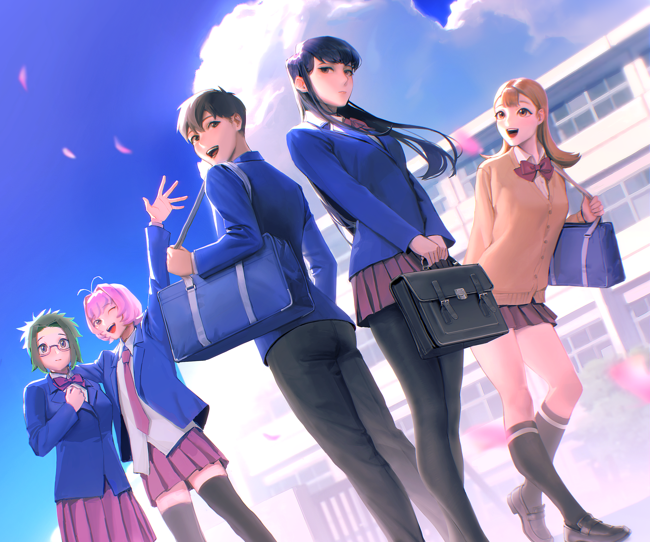 Komi Can't Communicate HD Wallpaper