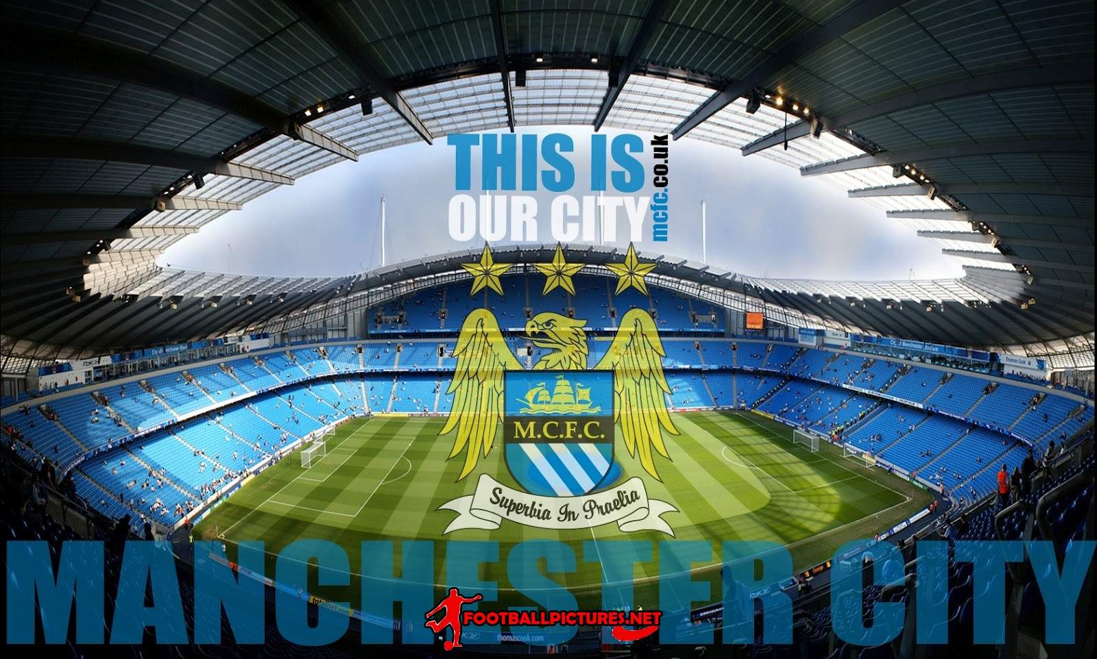 Free download Wallpaper Manchester City Etihad Stadium Picture Football Club [1600x962] for your Desktop, Mobile & Tablet. Explore Manchester City FC Wallpaper. Manchester City FC Wallpaper, Manchester City Wallpaper