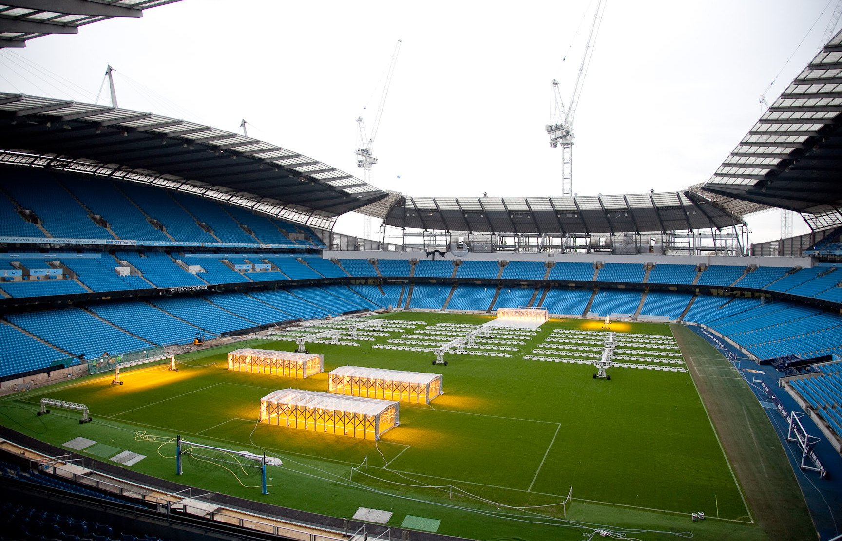Inside Manchester City's Etihad Stadium: Exclusive Image from Behind the Scenes. Bleacher Report. Latest News, Videos and Highlights
