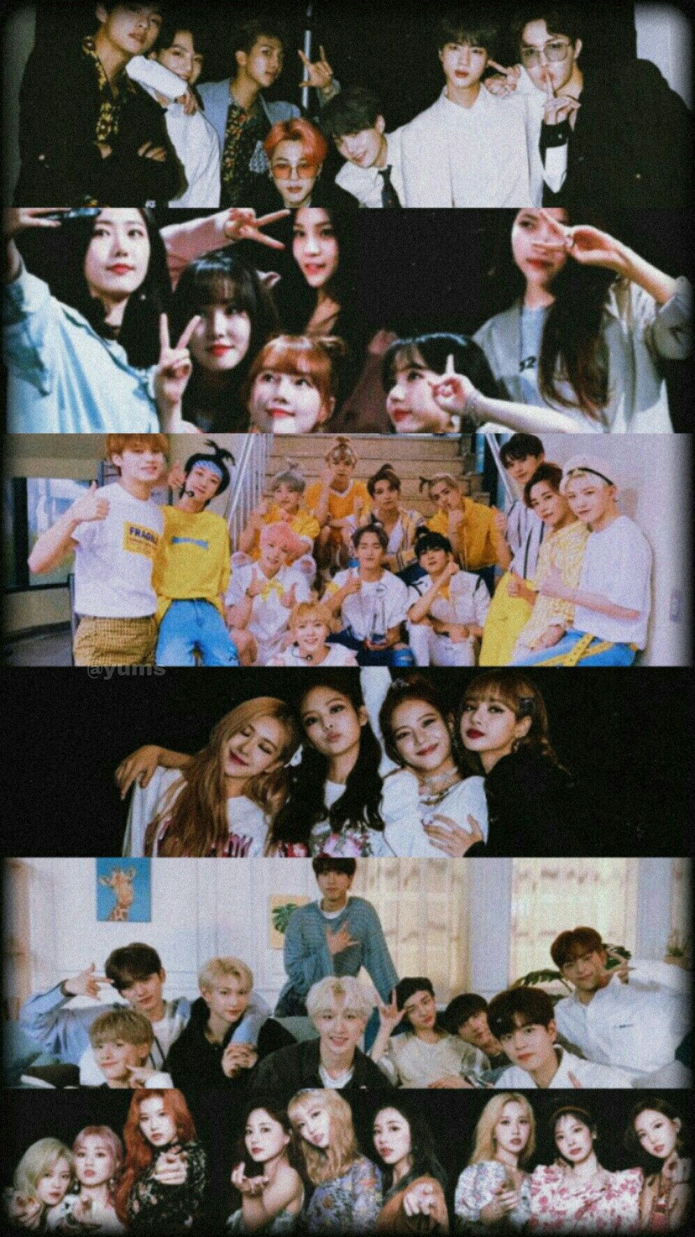 Bts And Twice Wallpapers Wallpaper Cave