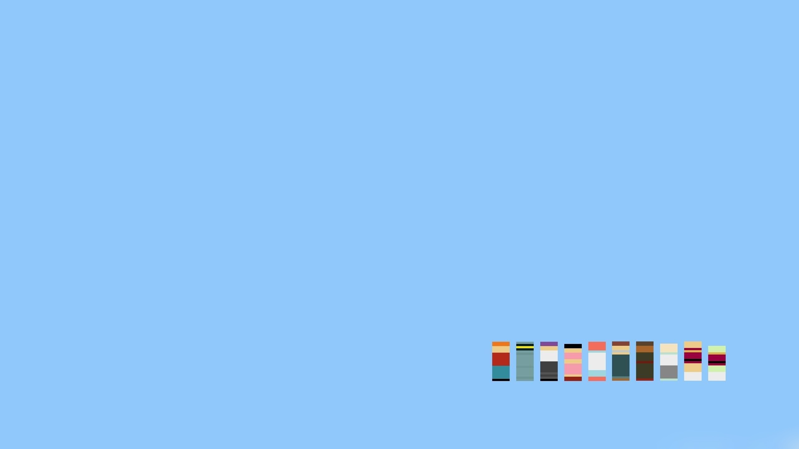 Aesthetic Light Blue Wallpaper HD