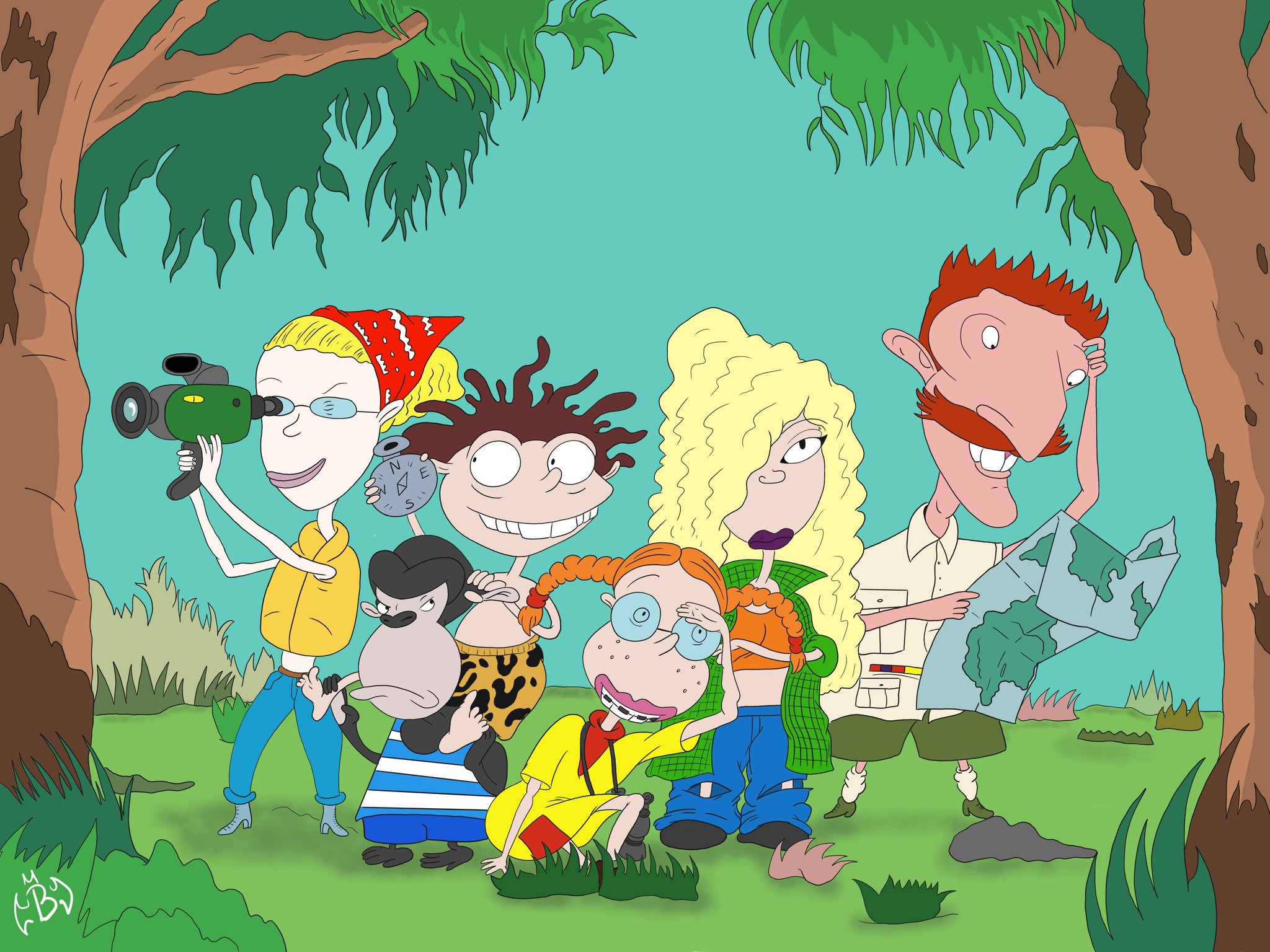 Gotham's Artist Wild Thornberrys! #FanArt #TheWildThornberrys #Smashing