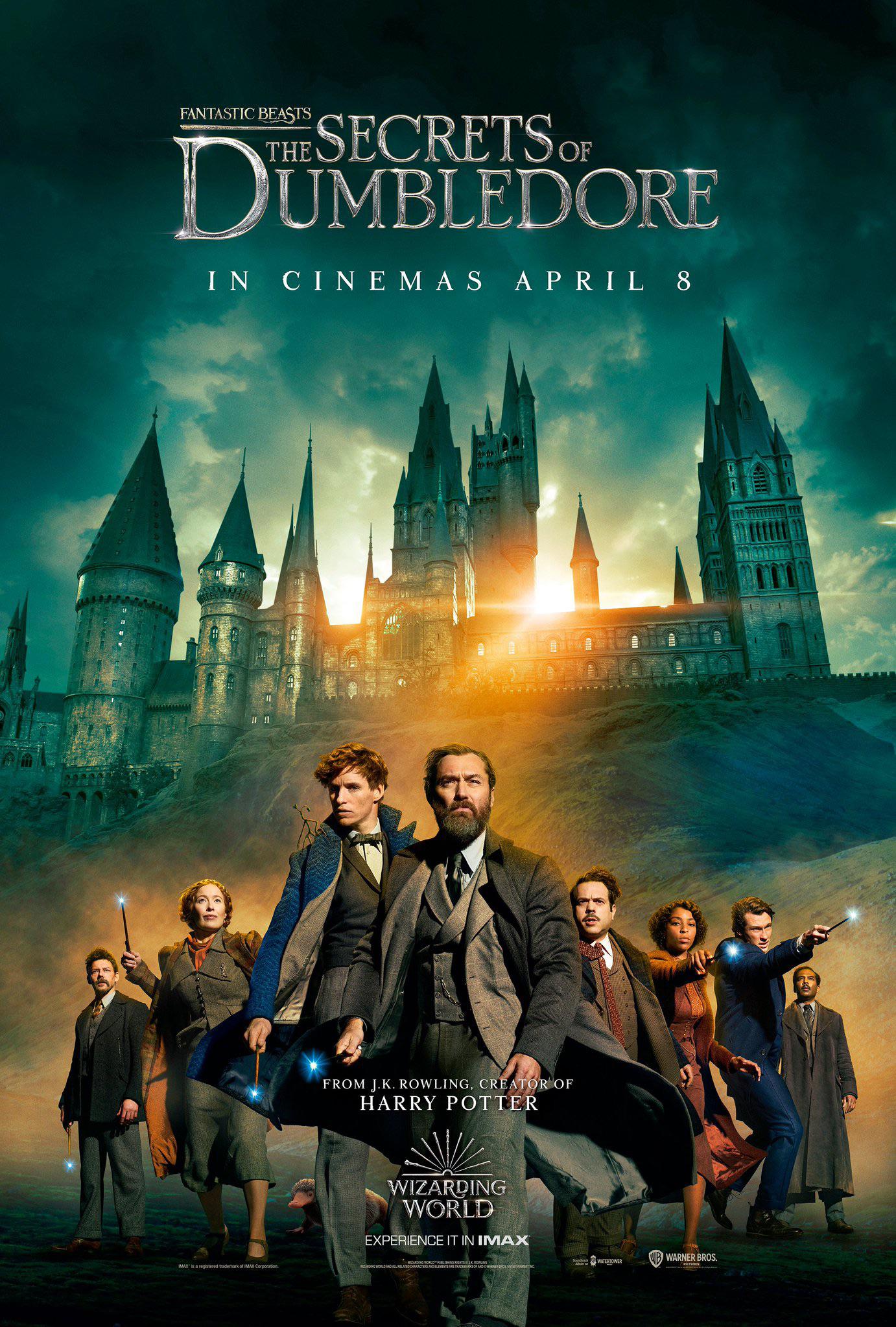 New Poster for 'Fantastic Beasts: Secrets of Dumbledore'