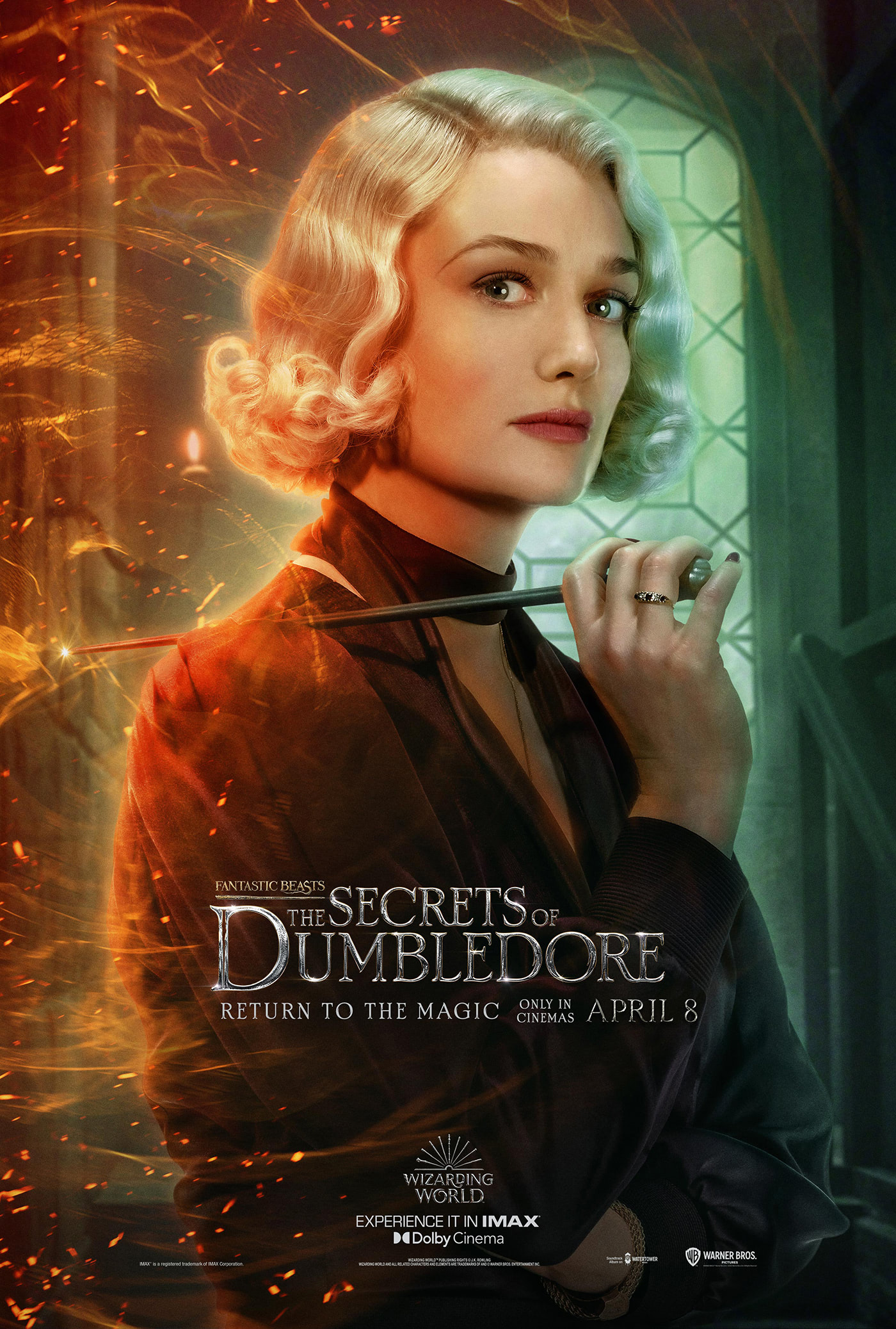 Secrets of Dumbledore' Queenie Goldstein poster
