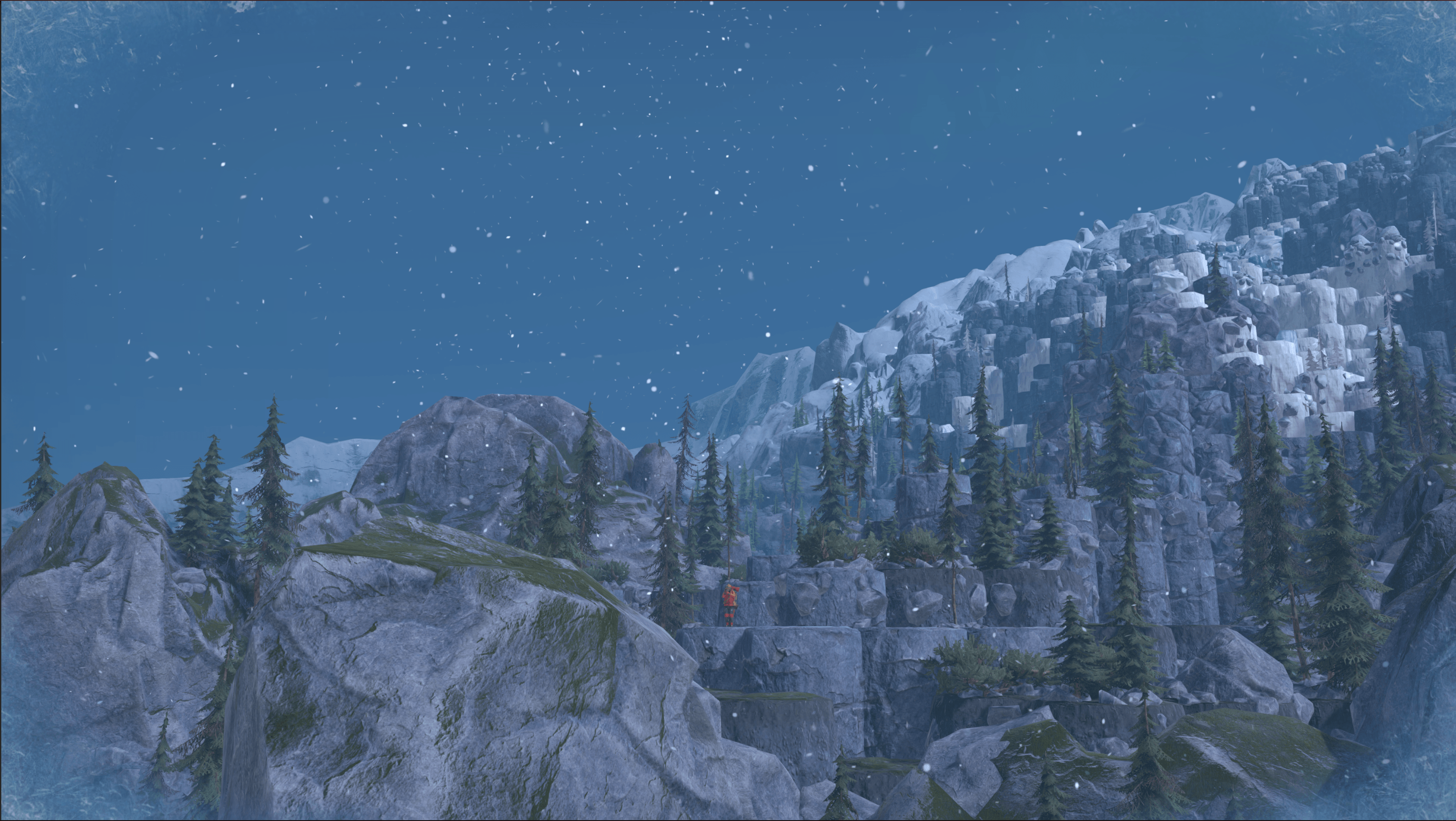 With the Christmas sleigh to the peak. Insurmountable Christmas Blog news