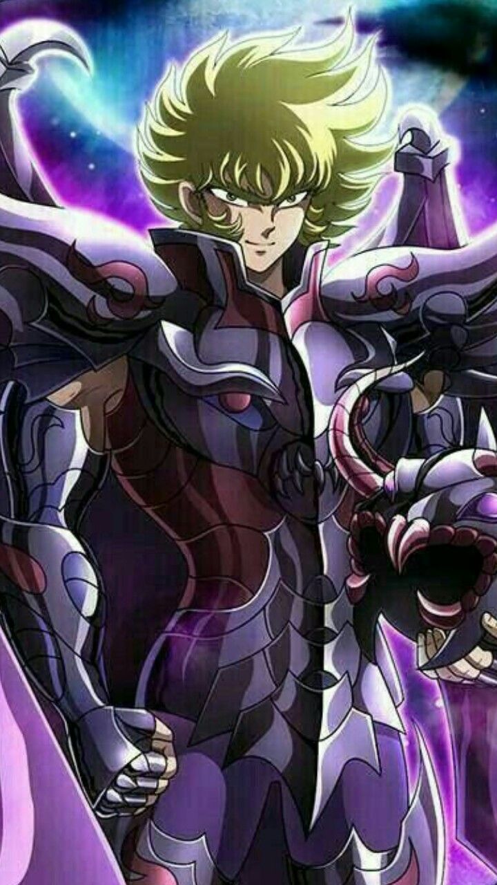Radamanthys de Wyvern. Saint seiya lost canvas, Seiya caballeros del zodiaco, Saint seiya
