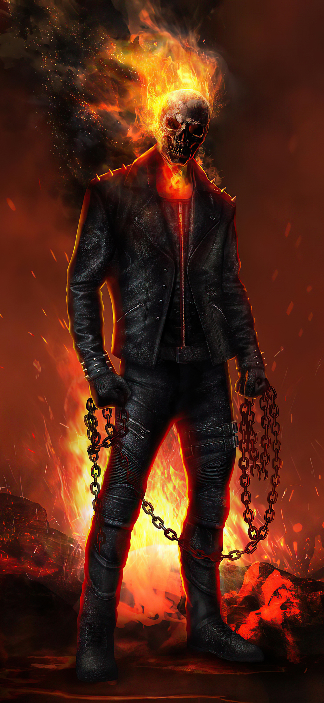 Ghost Rider 4k iPhone Wallpapers - Wallpaper Cave