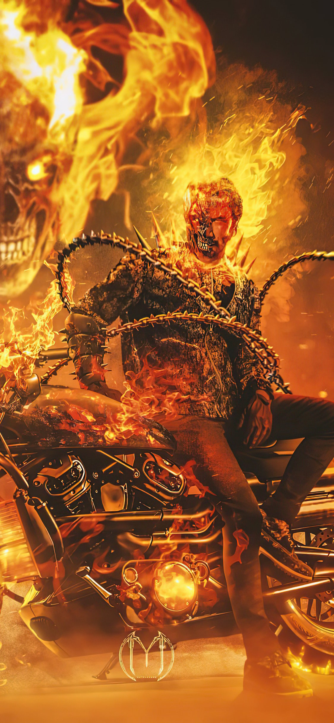 Ghost Rider Phone Wallpapers  Top Free Ghost Rider Phone Backgrounds   WallpaperAccess