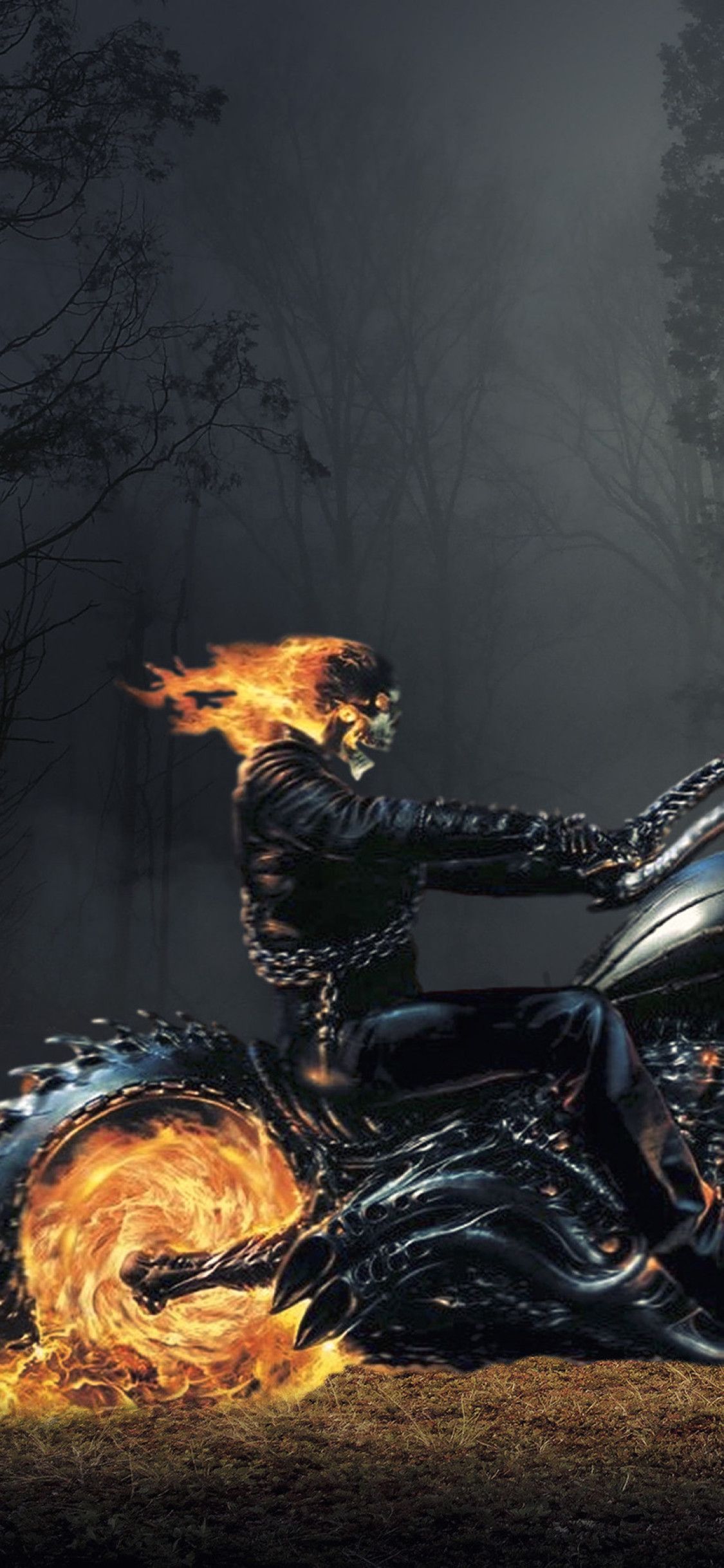 Ghost Rider 4k iPhone Wallpapers - Wallpaper Cave