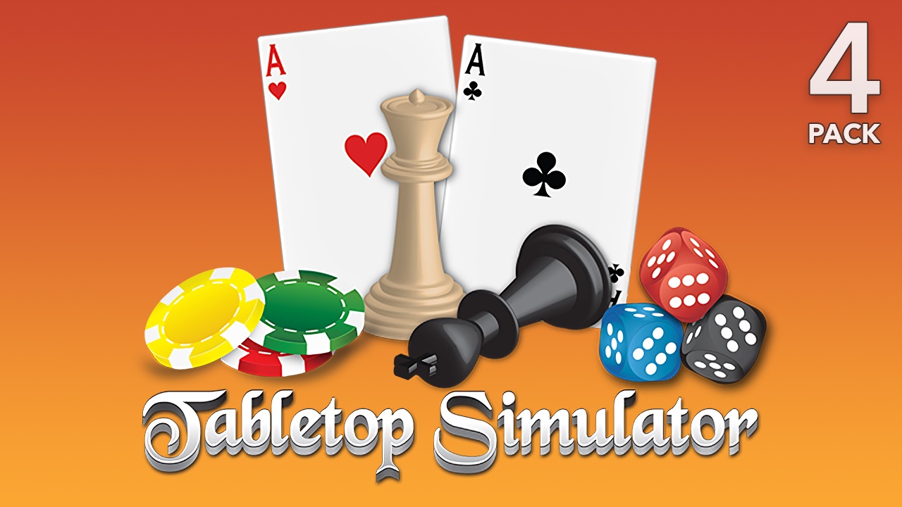 Tabletop Simulator 4 Pack. PC Mac Linux Steam Game