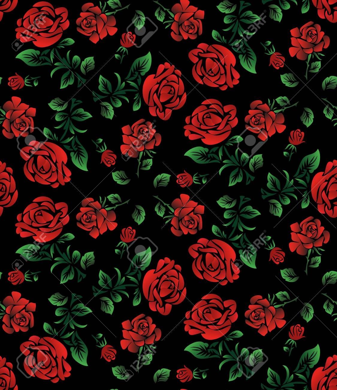 Rose Pattern Wallpapers - Wallpaper Cave