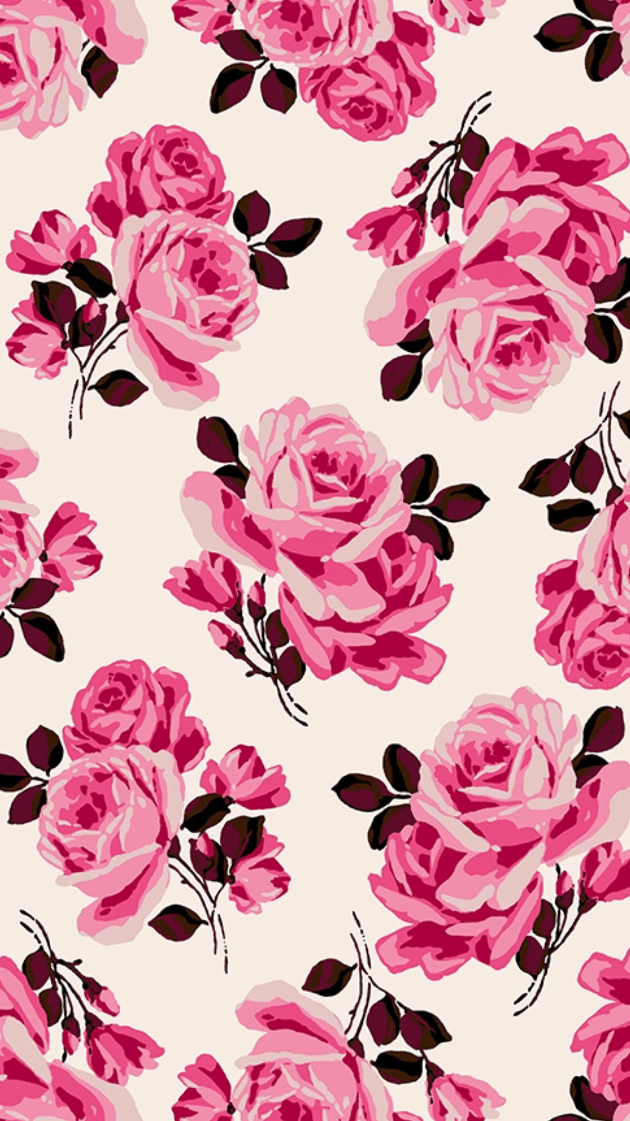 Rose Pattern Wallpapers - Wallpaper Cave