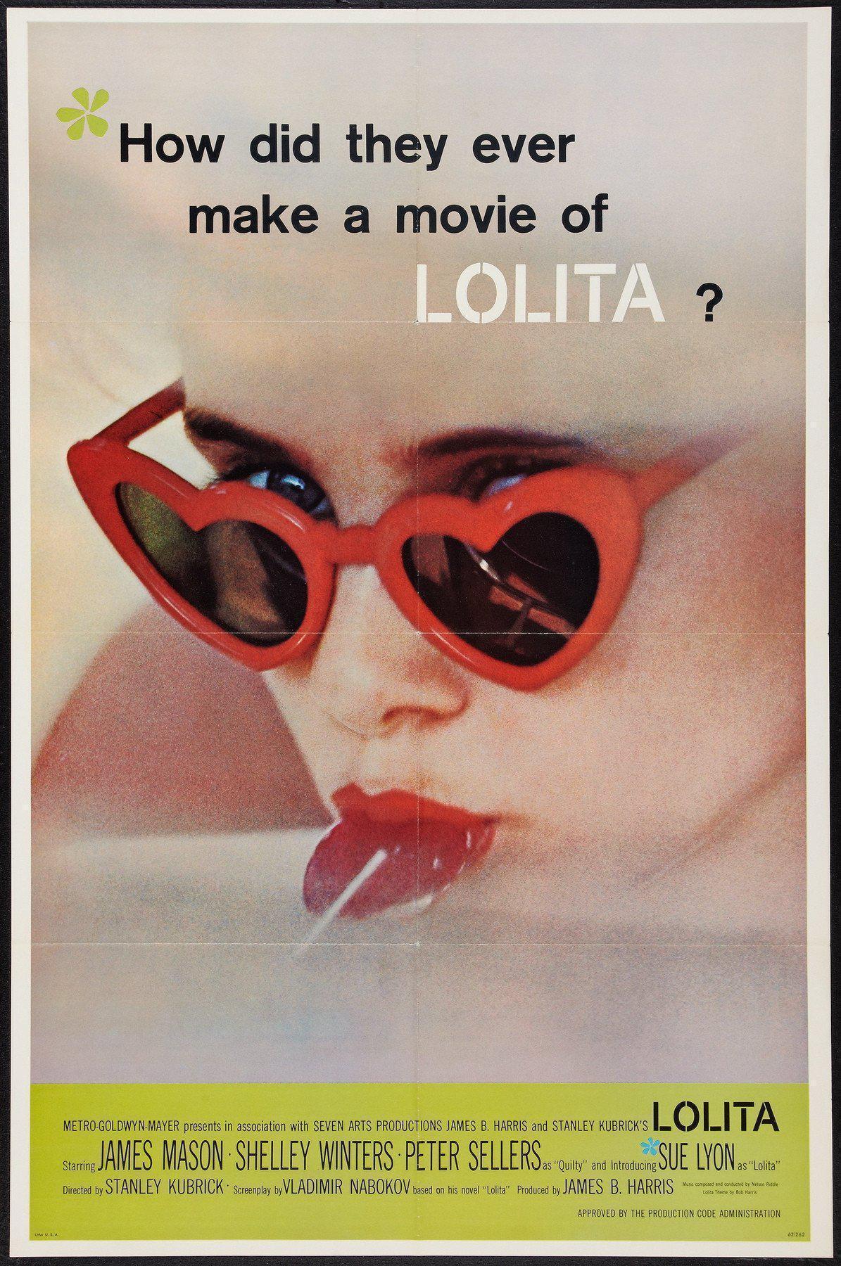 Lolita Movie Poster Sheet (27x41) Original Vintage Movie Poster