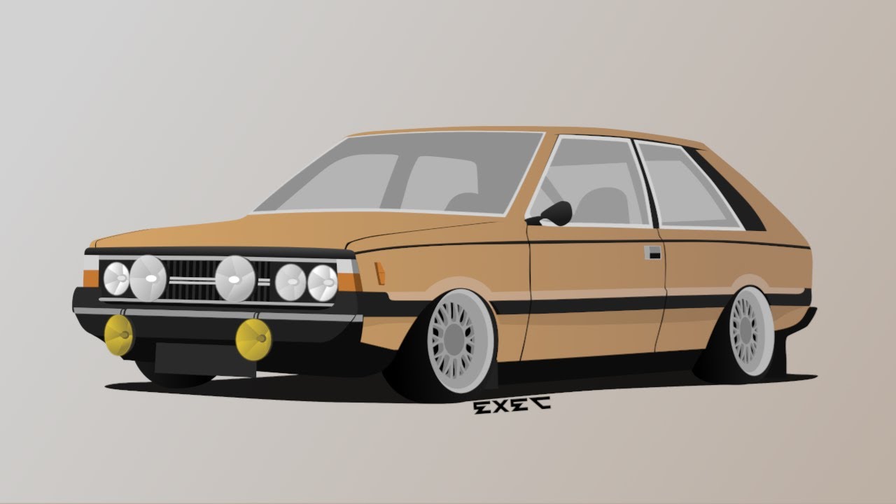 FSO polonez borewicz minimalistic wallpaper timeplase