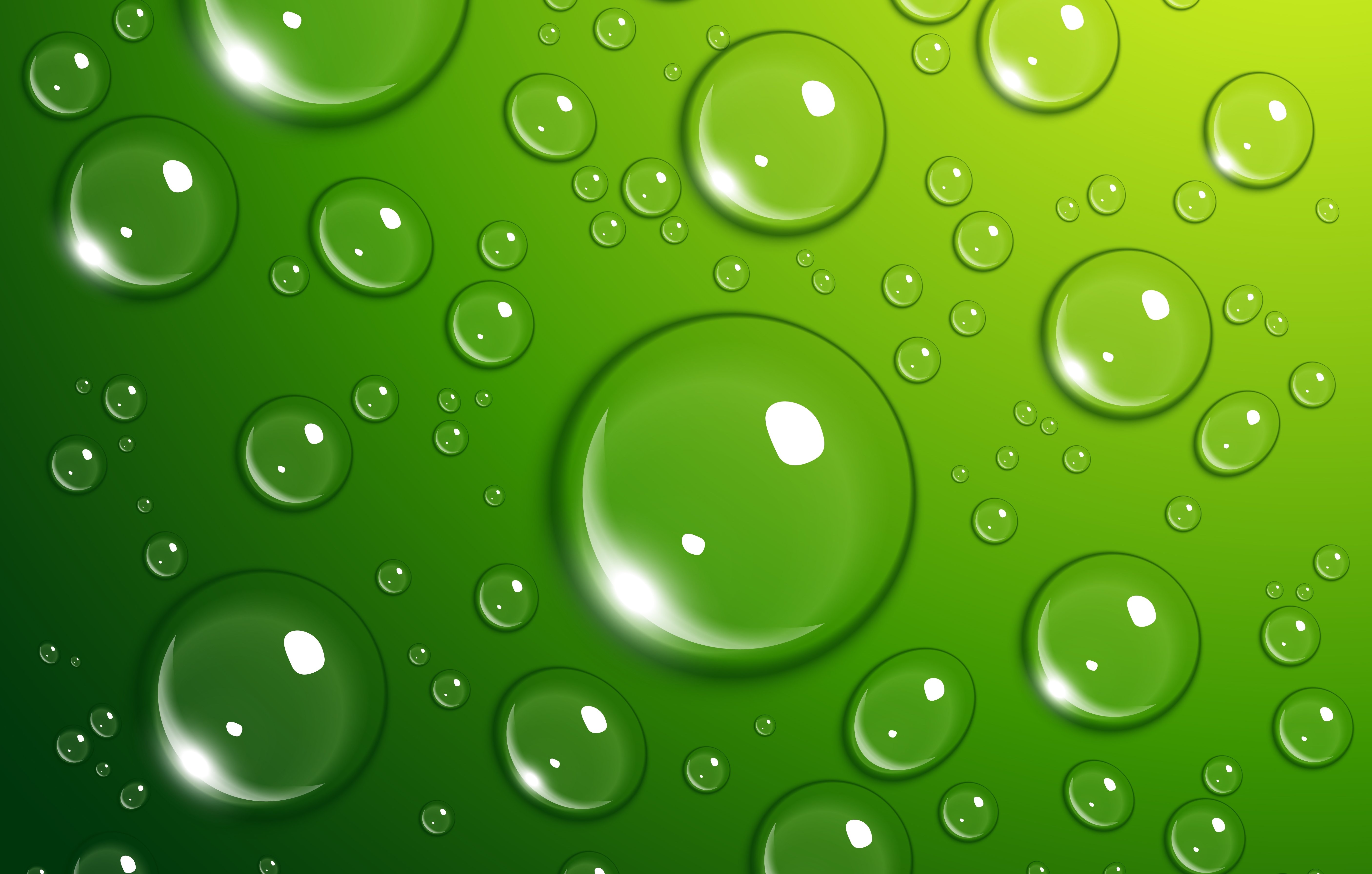 Green Bubbles Wallpaper Free Green Bubbles Background