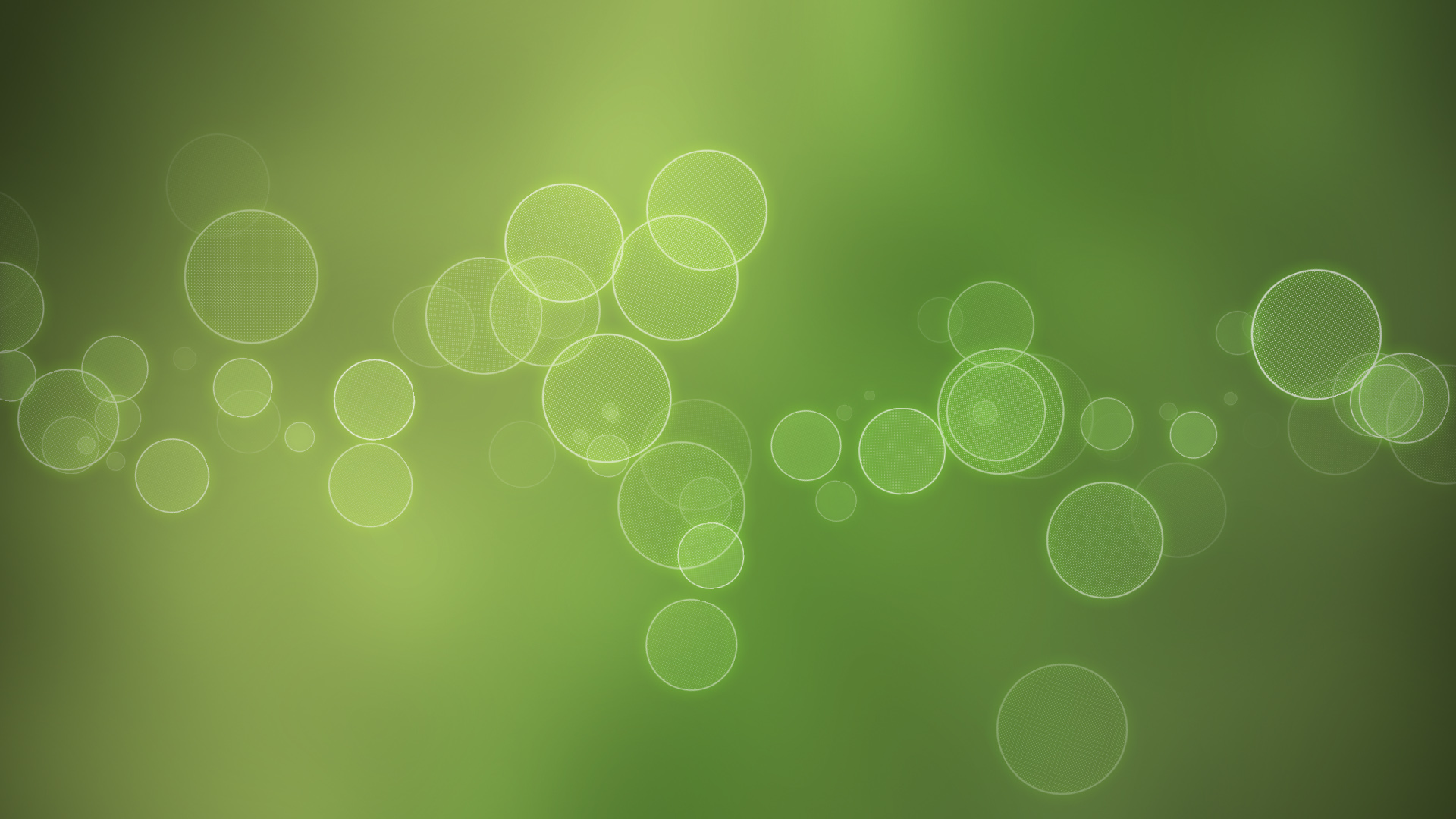 Green Bubbles Wallpaper 30927 1920x1080px