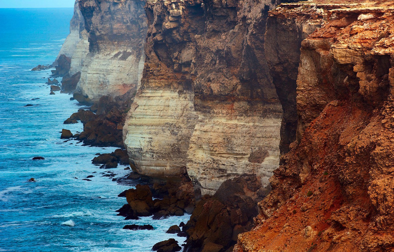 Wallpaper Australia, the great Australian Bay, rocks Gang, the state of South Australia image for desktop, section природа
