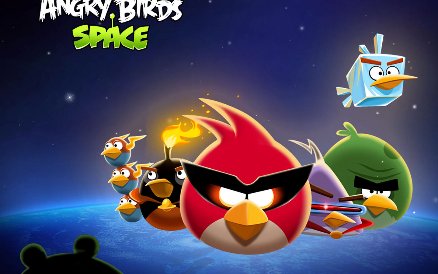 Angry BIrd Space Game Wallpaper HD / Desktop and Mobile Background