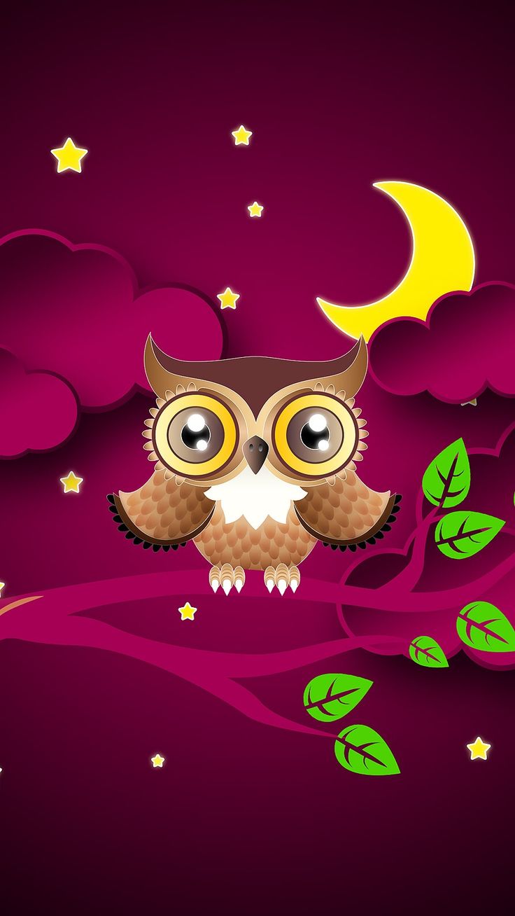 Pin By Susan Hornyak Woods On Cute Wallpaper Pics. Owl Wallpaper, Owl Wallpaper Iphone, Apple Logo Wallpaper