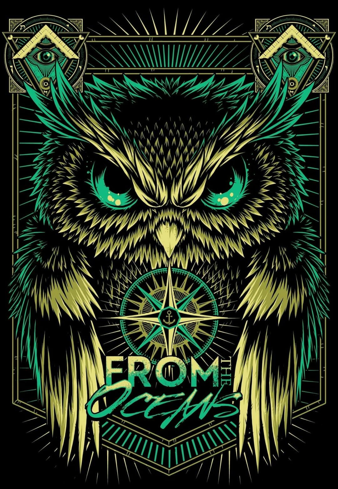 From The Oceans Owl iPhone Wallpaper Follow Us! Spotify//open