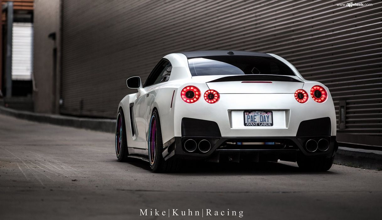 Nissan gtr godzilla white cars modified wallpaperx920