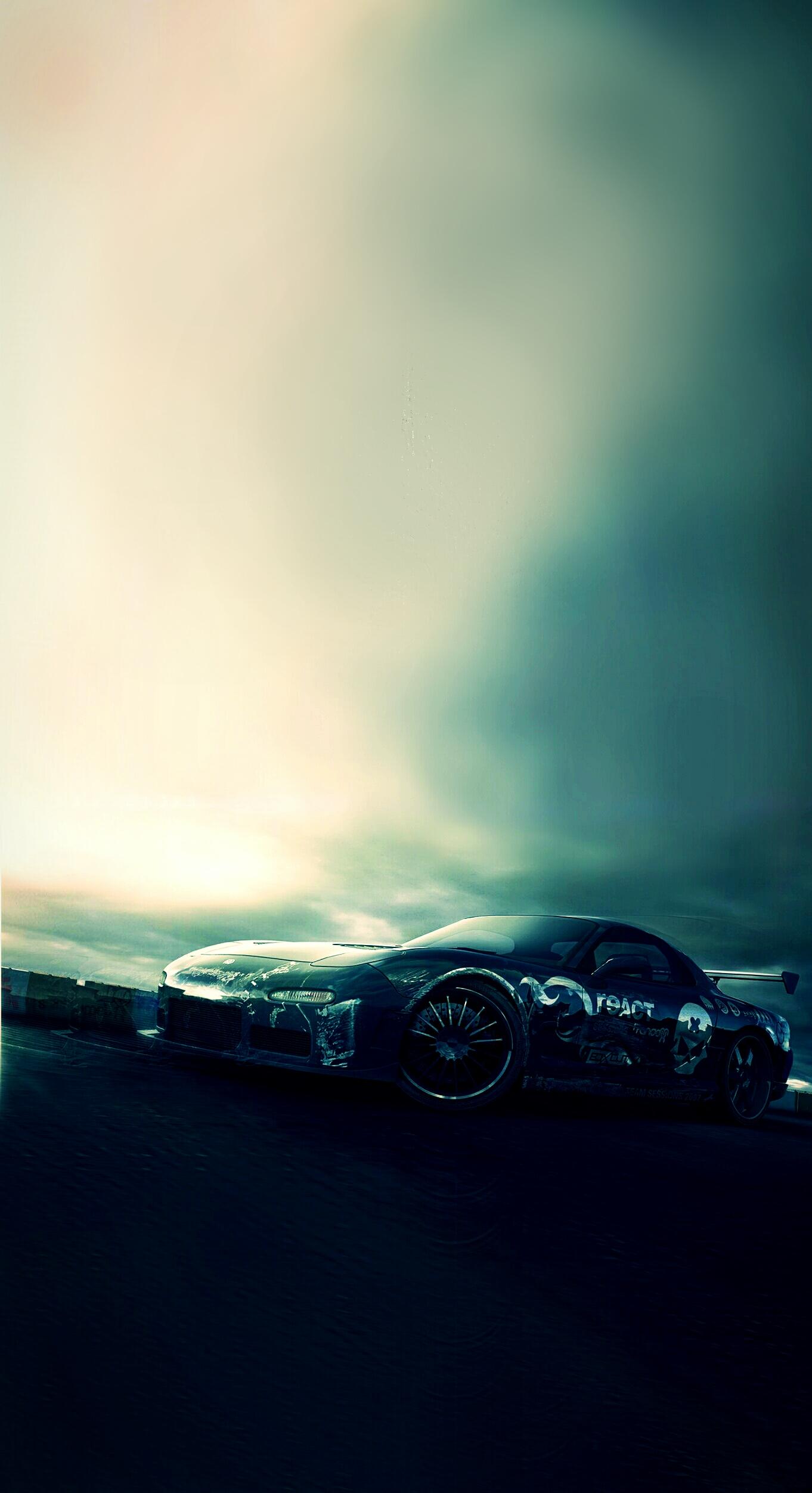 Today I present wallpaper for phones from NFS ProStreet. I suppose, this game is not popular, but good. I hope you'll be glad