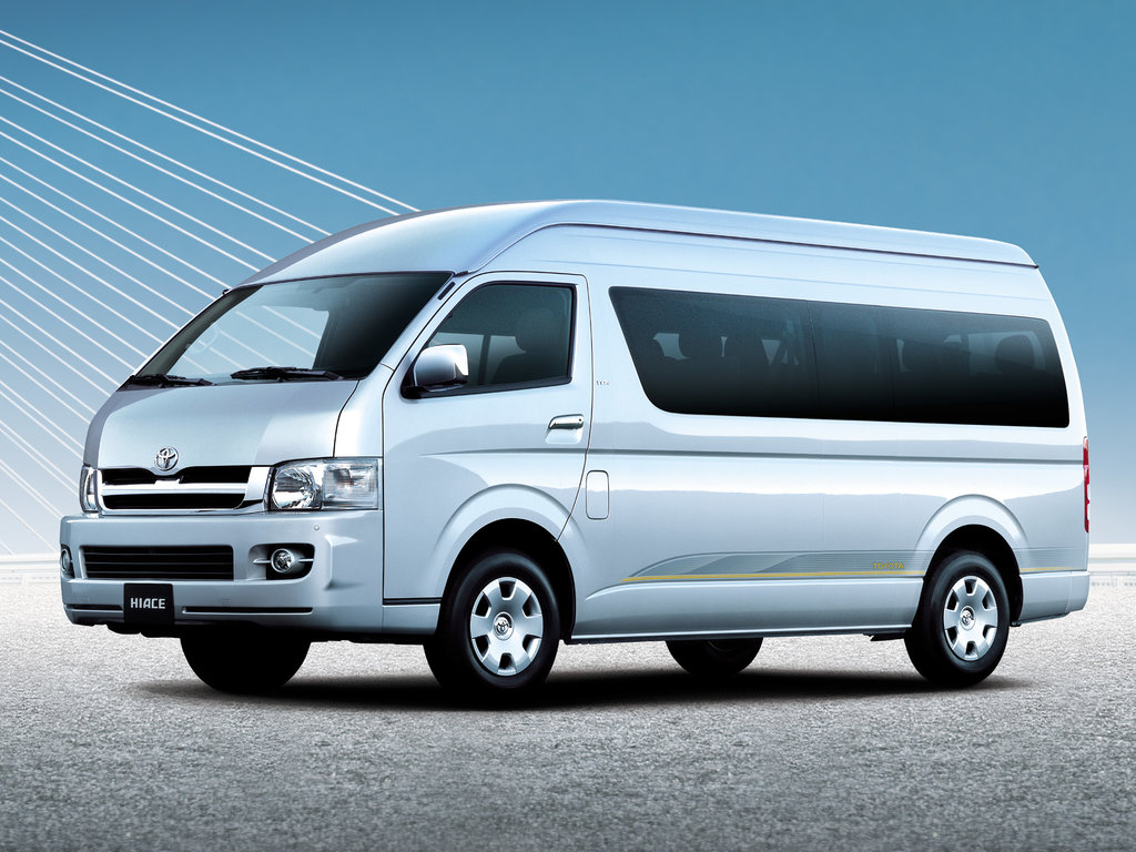 Toyota Hiace 2020 green, phone, desktop wallpaper, picture, photo