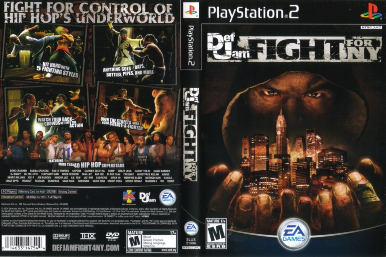 Nice Wallpaper Def Jam Jam Fight For Ny Ps2 Cover
