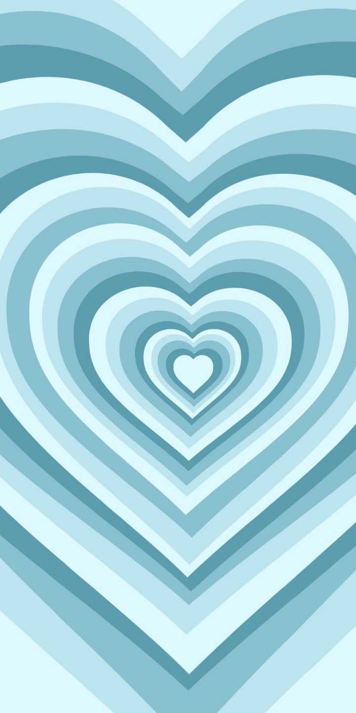Blue Heart Wallpaper