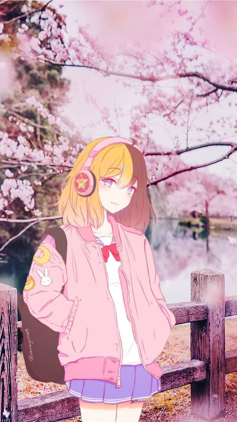 Japan Girl Anime Animegirl Animewallpaper iPhonewallpap Cartoon Wallpaper HD Wallpaper & Background Download