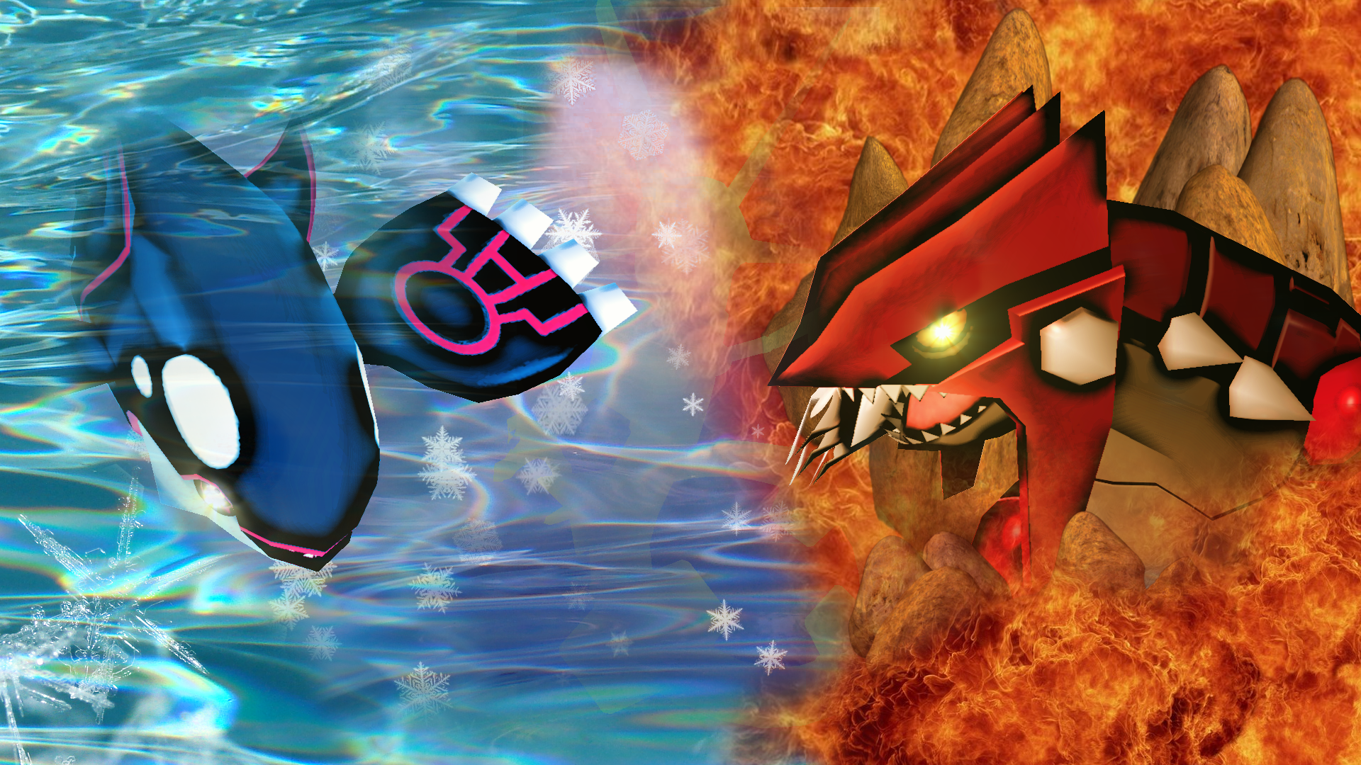 Free download Showing Gallery For Kyogre Vs Groudon Wallpaper [1920x1080] for your Desktop, Mobile & Tablet. Explore Primal Groudon and Kyogre Wallpaper. Primal Groudon and Kyogre Wallpaper, Primal Kyogre