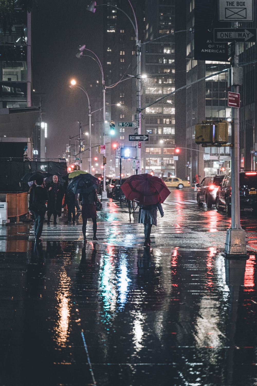 Rainy Street Picture. Download Free Image