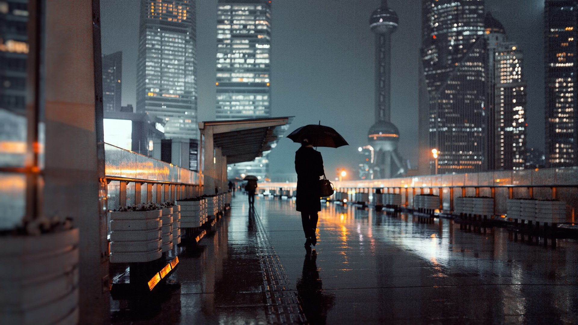 city, Street, Rain Wallpaper HD / Desktop and Mobile Background