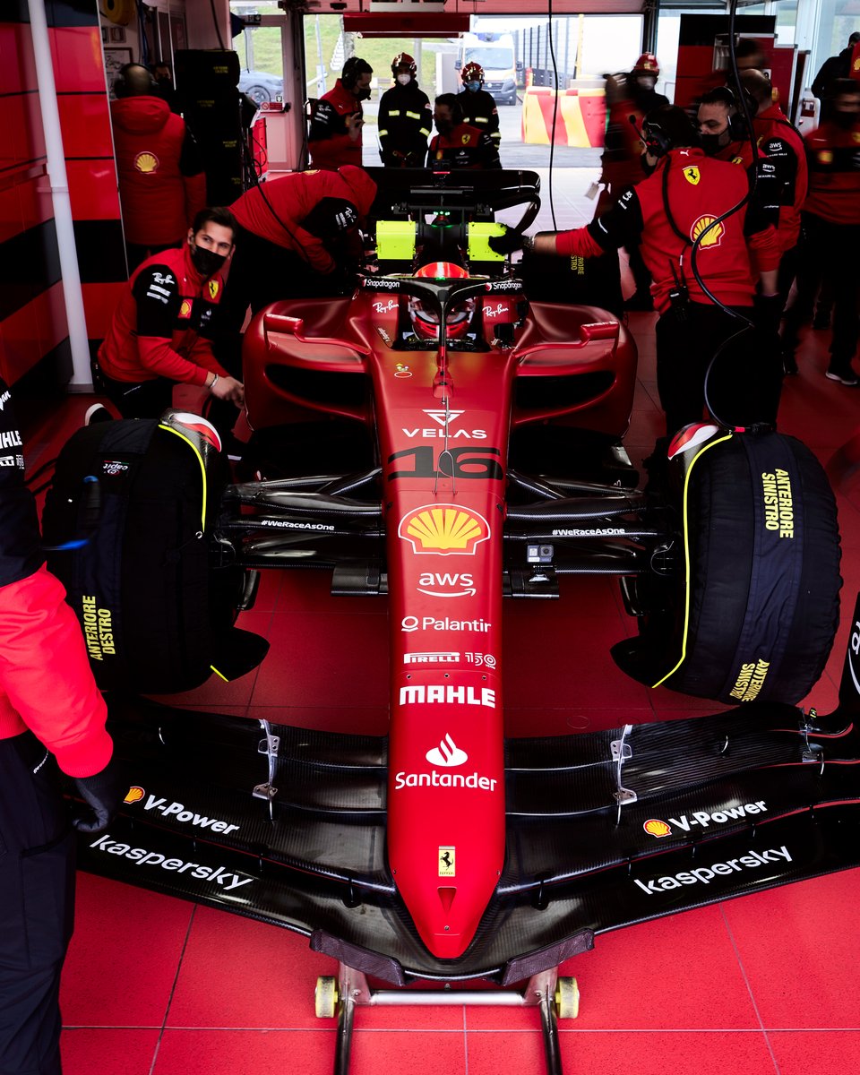 Scuderia Ferrari A Few More Days And We'll Be Back On Track With F1 75 Again