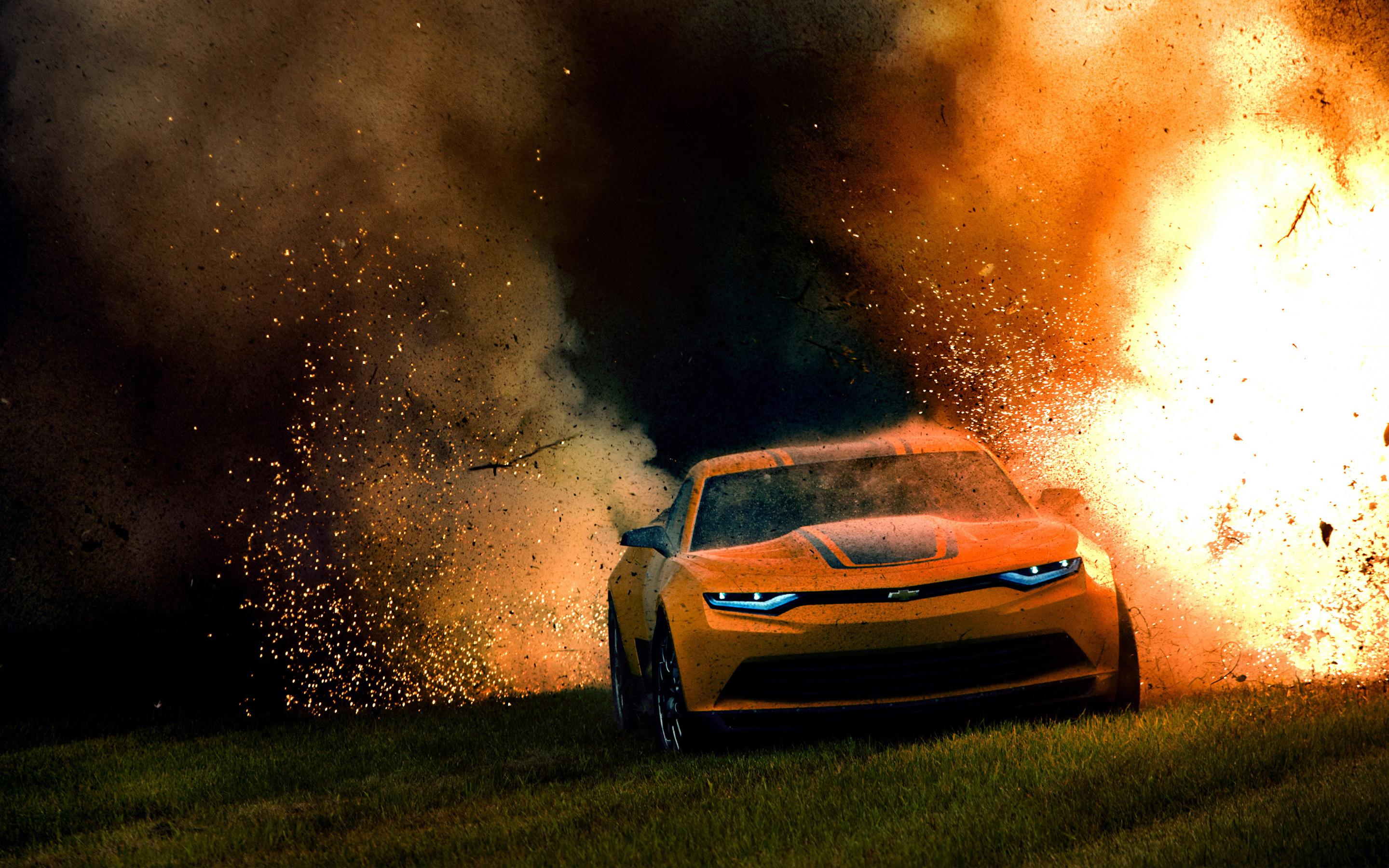 Bumblebee Camaro HD Wallpaper