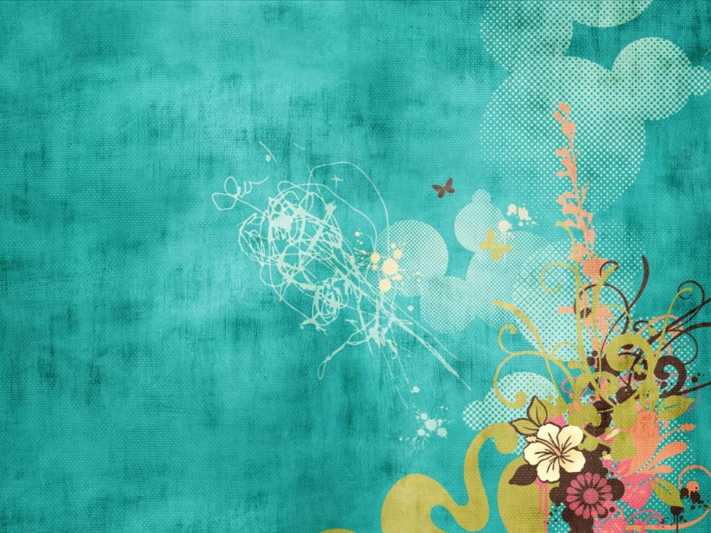 Free Turquoise swirl Wallpaper The Free Turquoise swirl Wallpaper - Turquoise cottage, Turquoise wallpaper, Blue flowers