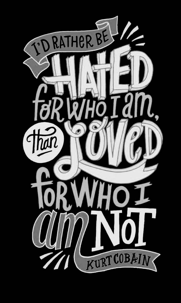 Kurt Cobain Quotes Wallpaper
