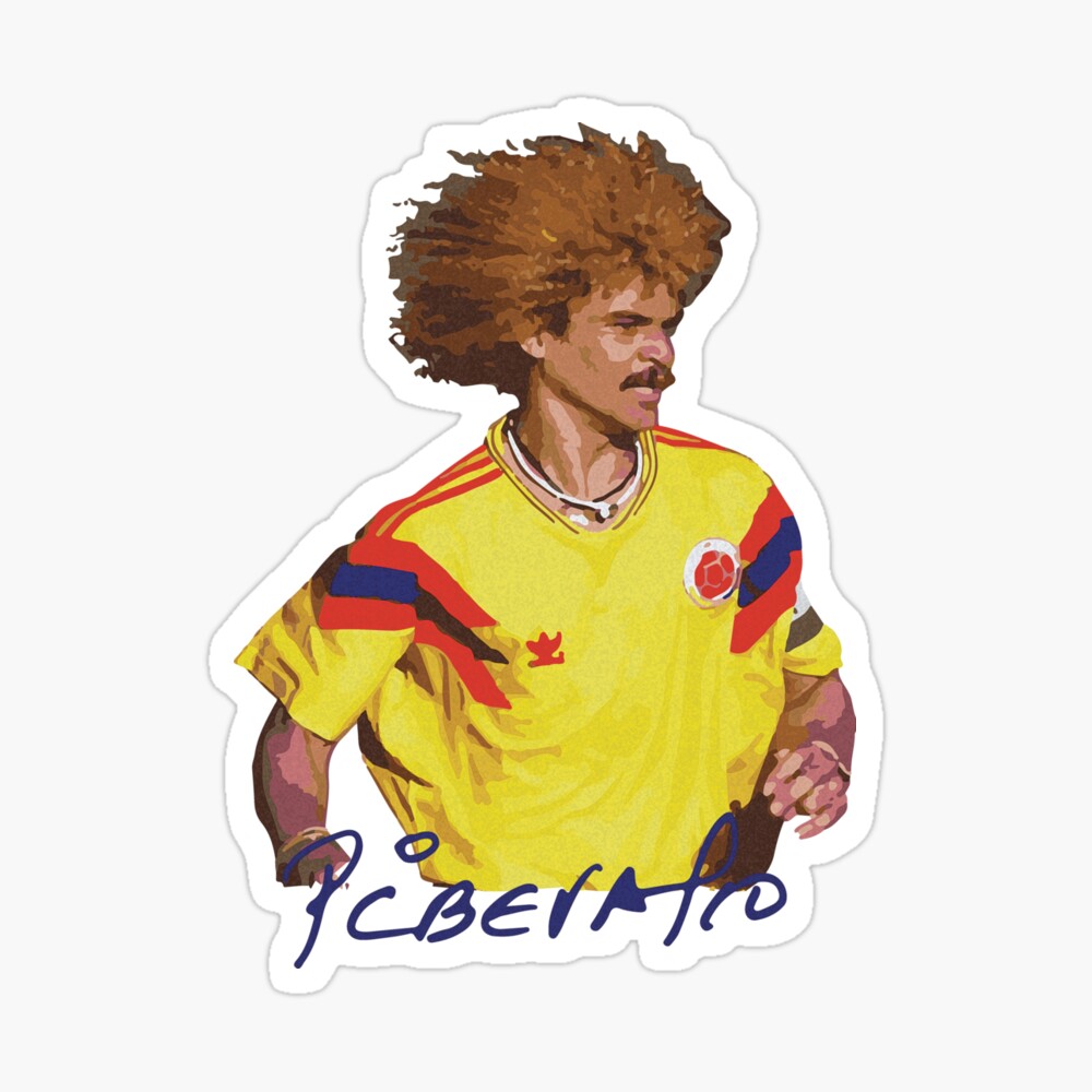 Carlos Valderrama Legends Poster