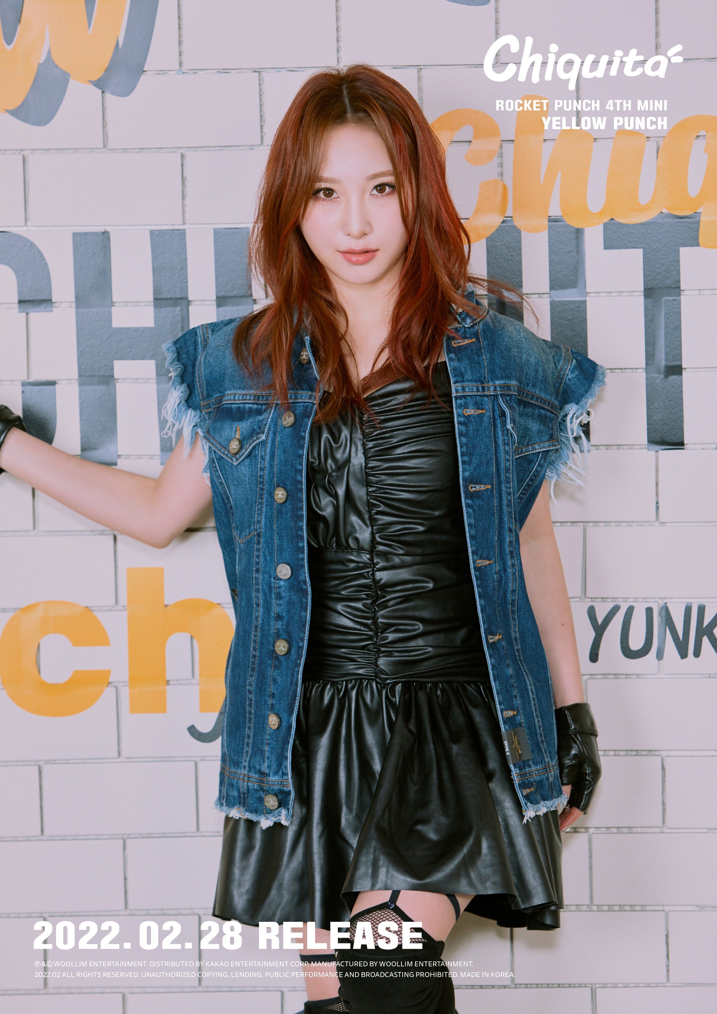 Rocket Punch drop 'Chiquita' teaser image for 'Yellow Punch'