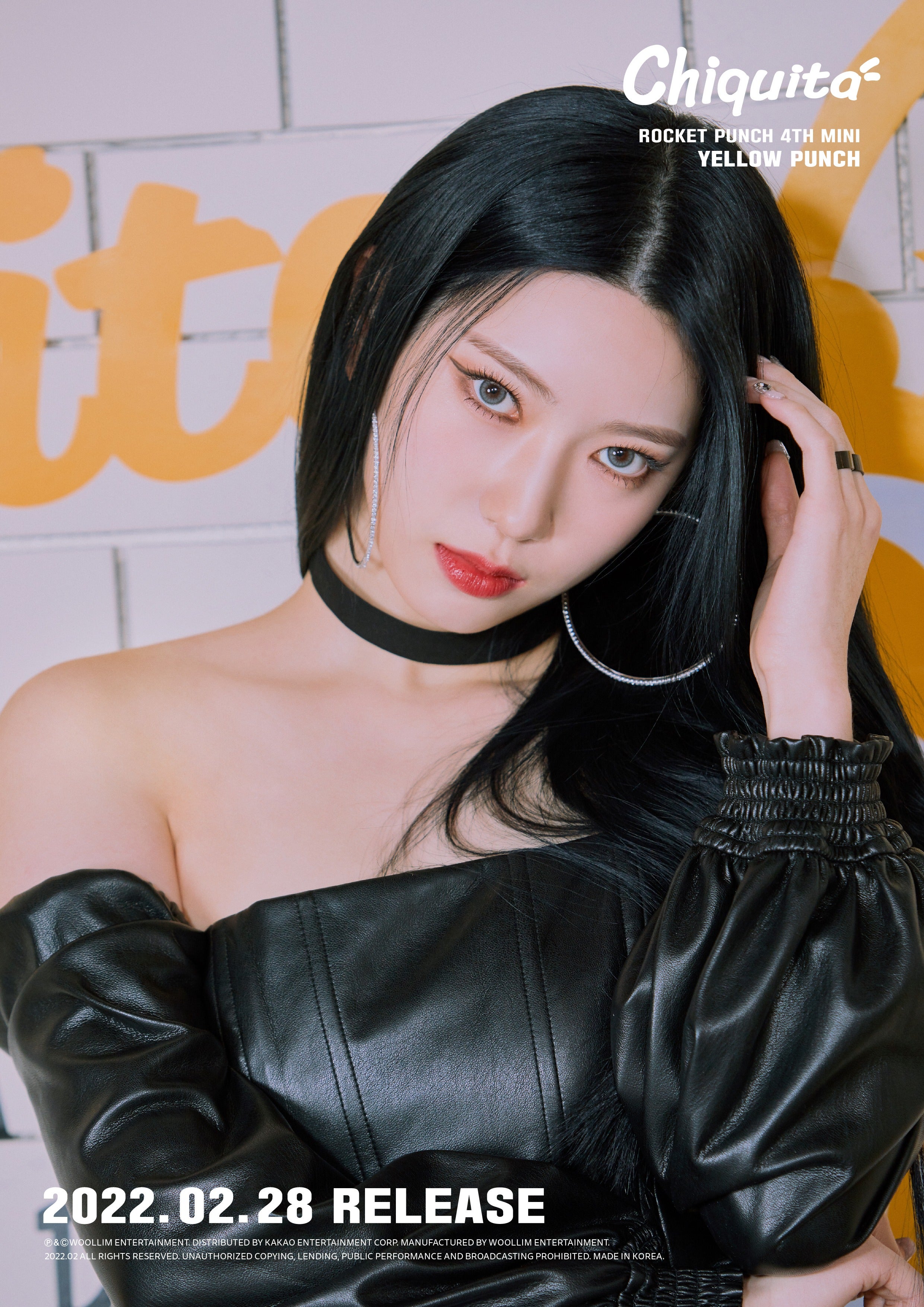 Rocket Punch drop 'Chiquita' teaser image for 'Yellow Punch'