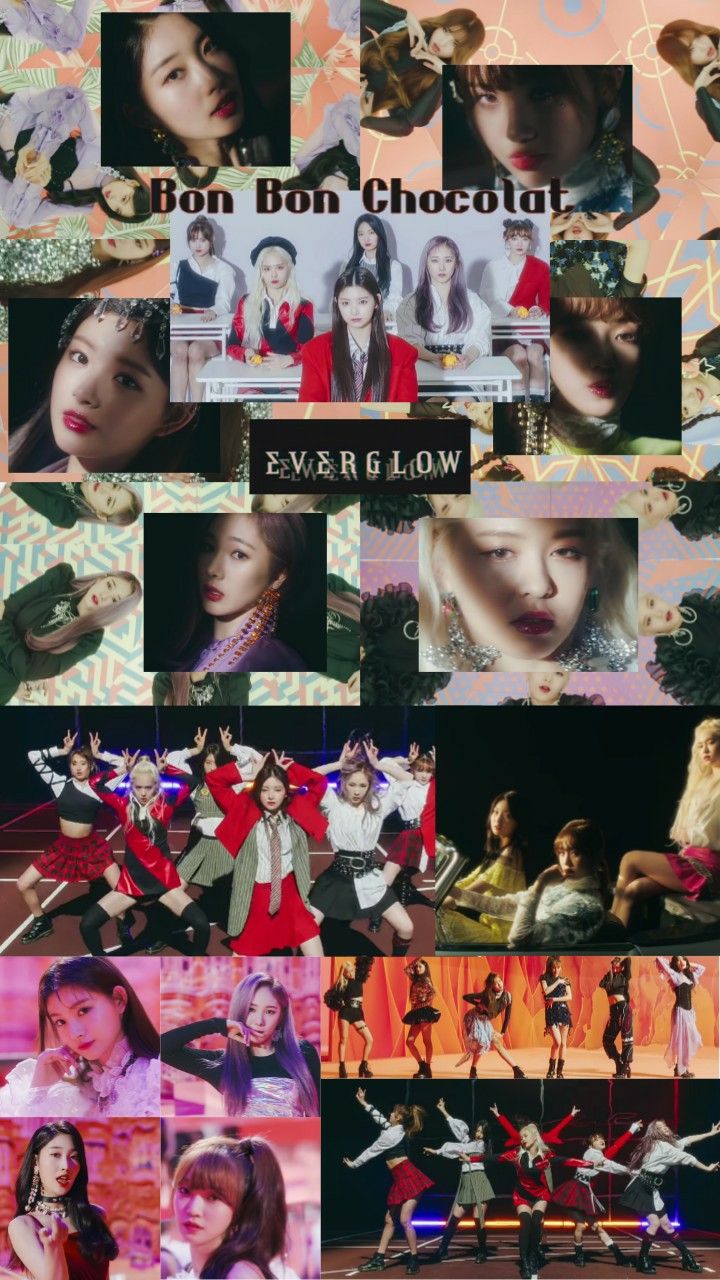EVERGLOW Bon Chocolat wallpaper. Bon bons, Wallpaper, Yuehua entertainment