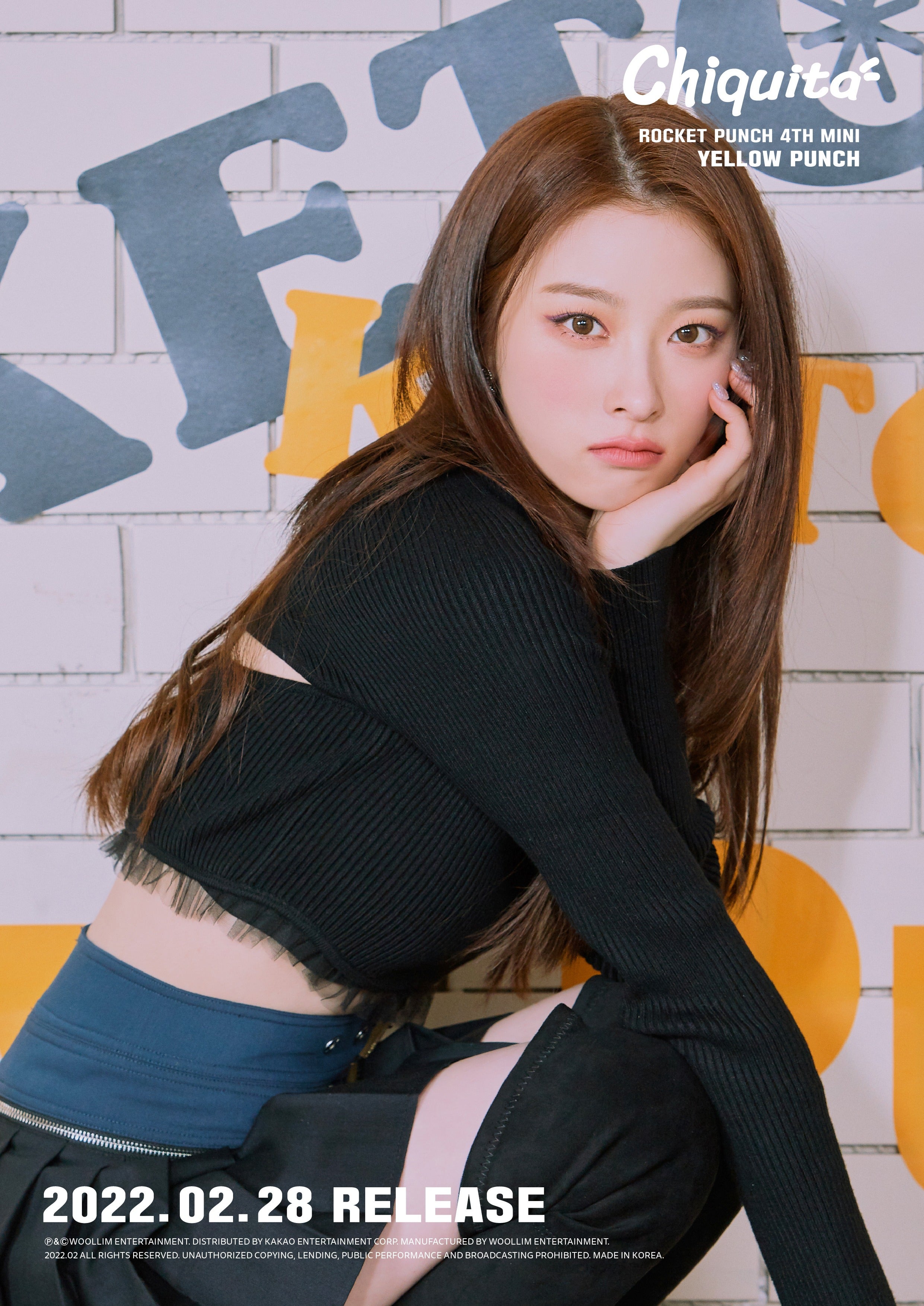 Rocket Punch drop 'Chiquita' teaser image for 'Yellow Punch'