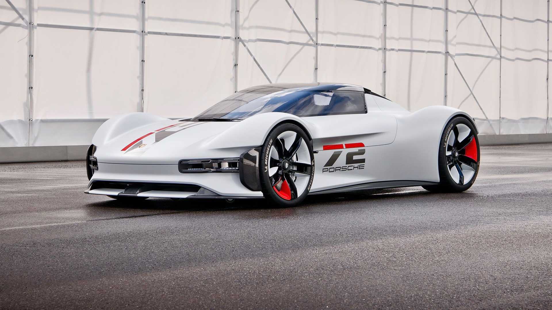 Sleek Porsche Vision Gran Turismo EV Racer Coming To GT7