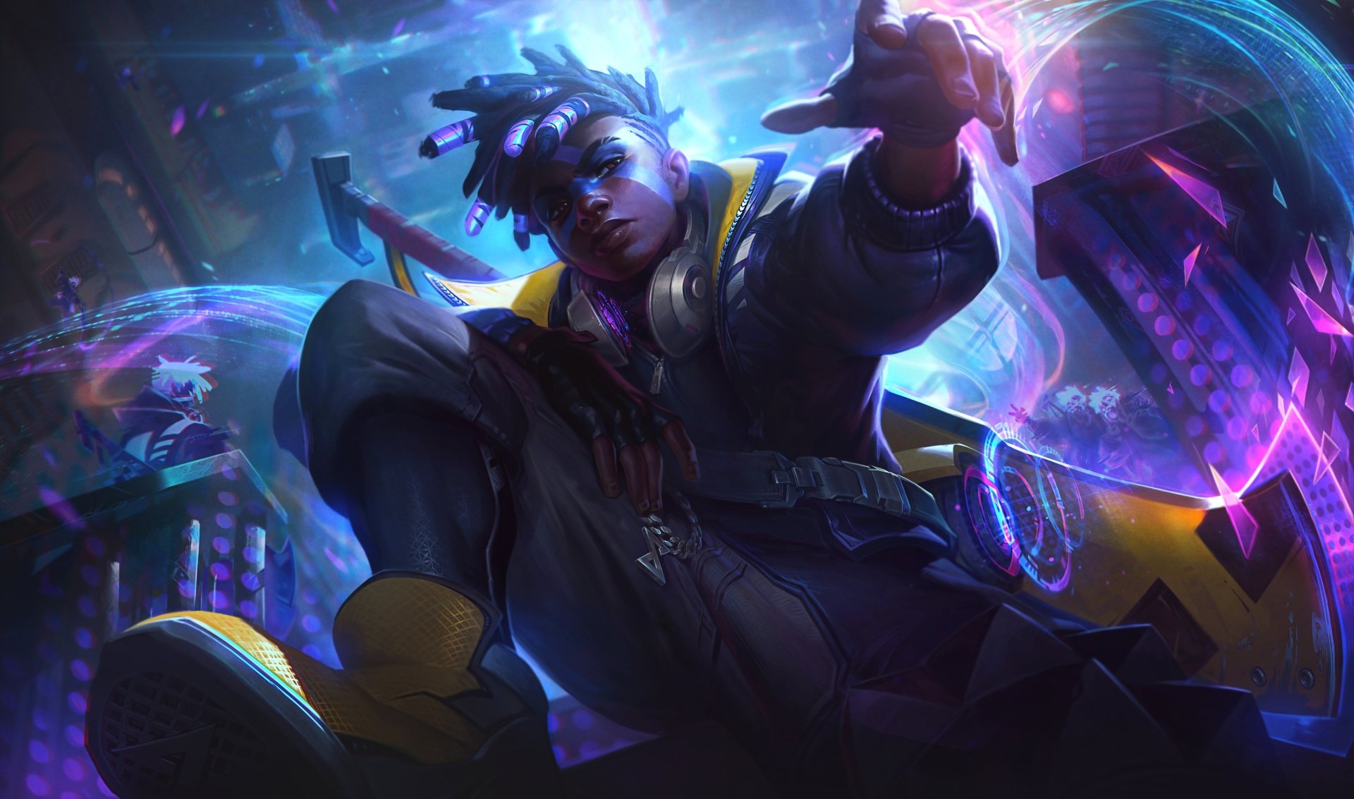 Ekko (League of Legends) HD Wallpaper and Background Image