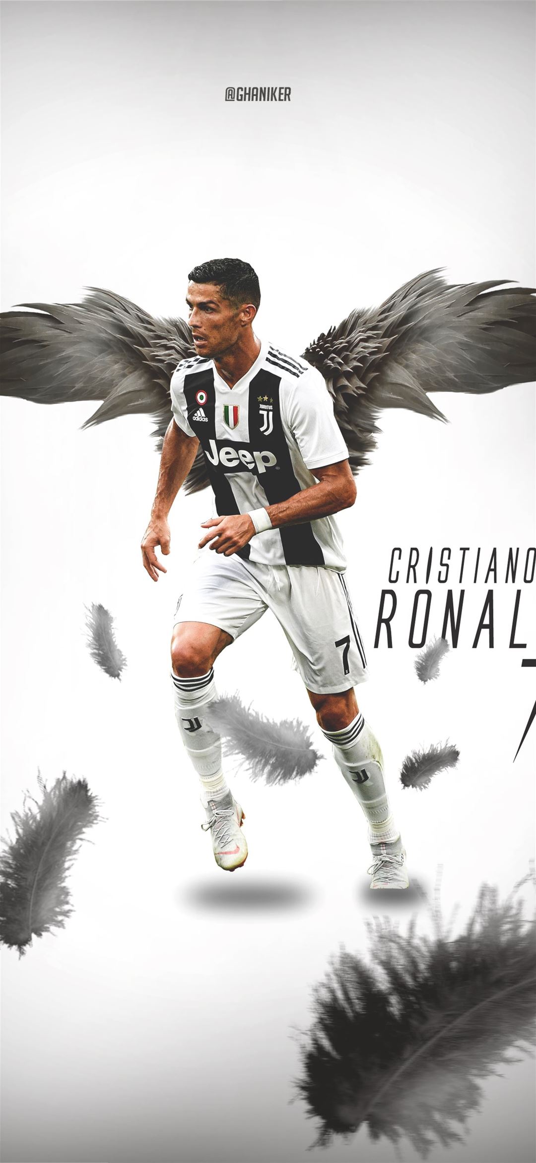 ♛ Cristiano Ronaldo Juventus ♛ iPhone Wallpaper Free Download