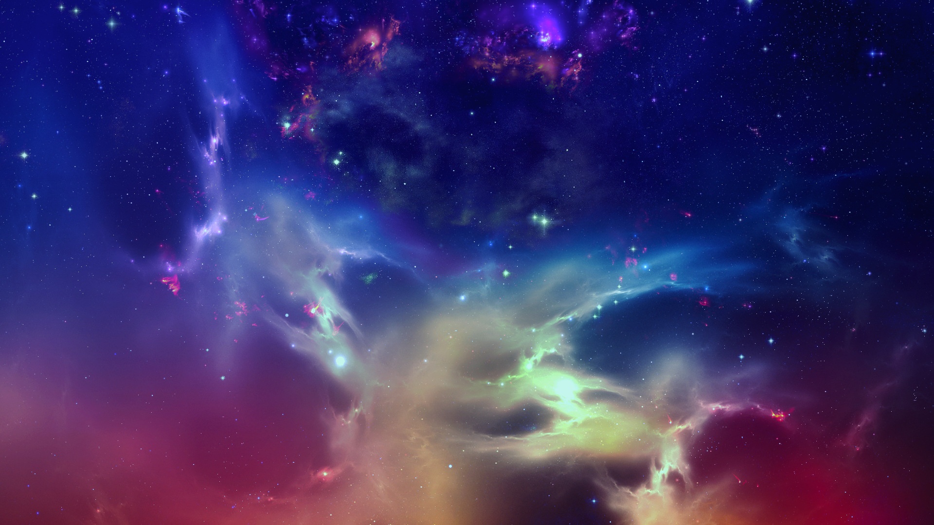 Star Clusters And Nebulae Wallpaper